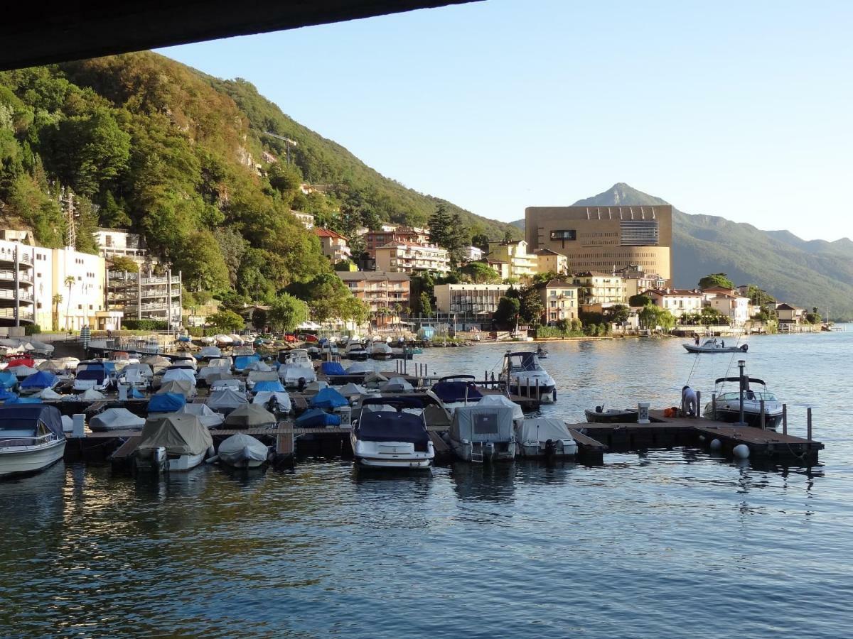 Apartamento Casa Abel Campione dʼItalia Exterior foto