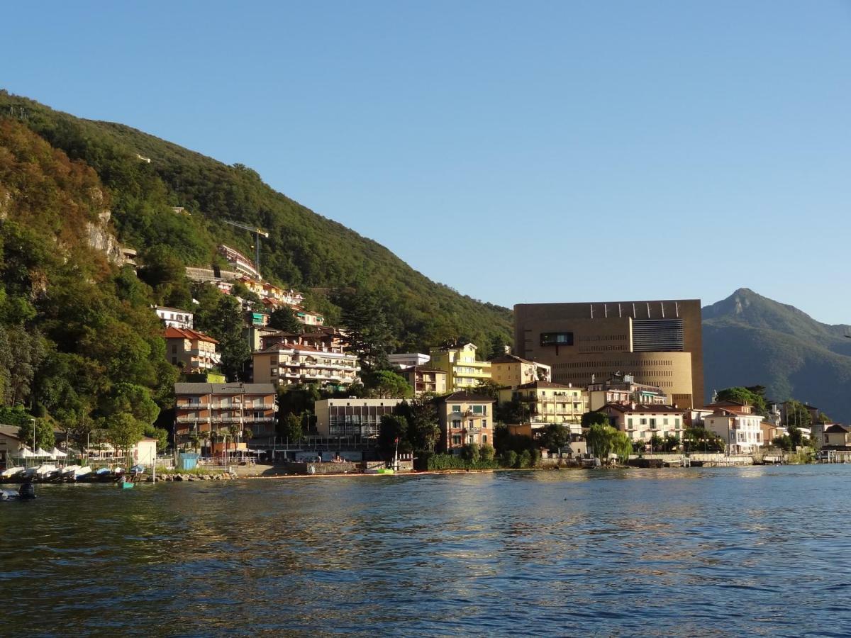 Apartamento Casa Abel Campione dʼItalia Exterior foto